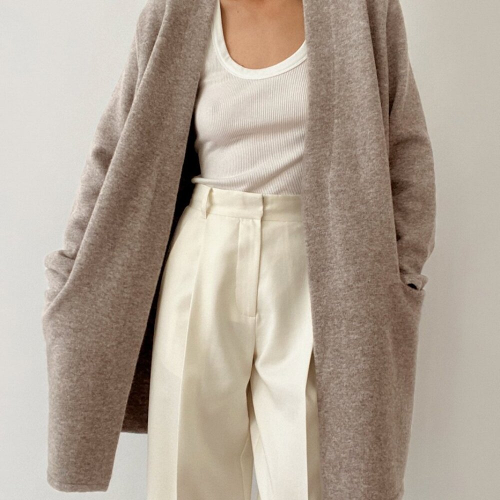 Jenni Kayne Sweater Coat (Oatmeal)
